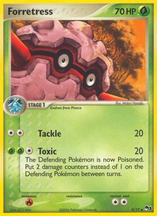 Forretress  POP Series 3 - Uncommon