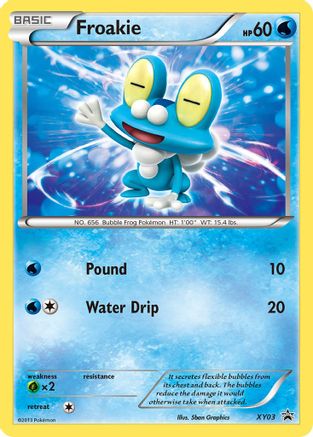Froakie - XY03  - Holofoil XY Promos - Promo