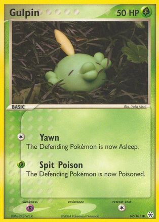 Gulpin 062  Hidden Legends - Common