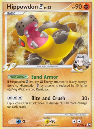 Hippowdon E4  Rising Rivals - Uncommon