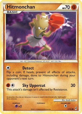 Hitmonchan 057  Call of Legends - Common