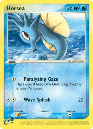 Horsea 058/97  Dragon - Common
