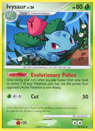Ivysaur 062  Supreme Victors - Uncommon