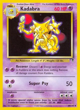 Kadabra  Legendary Collection - Uncommon