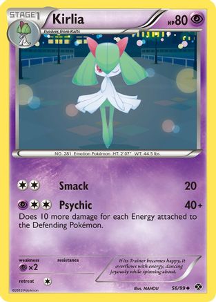 Kirlia  - Reverse Holofoil Next Destinies - Uncommon