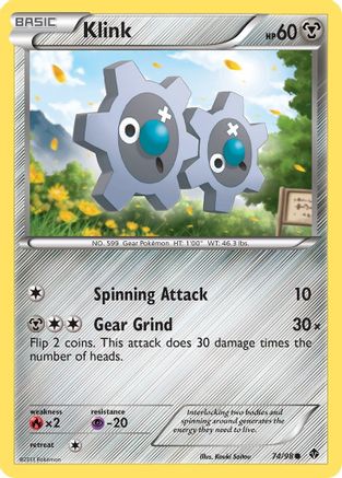 Klink  - Reverse Holofoil Emerging Powers - Common