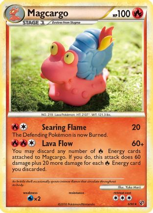 Magcargo  - Holofoil Undaunted - Holo Rare