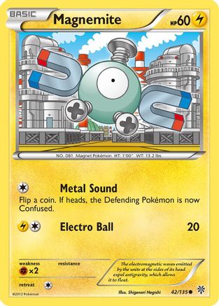 Magnemite (42) (42) 042  Plasma Storm - Common