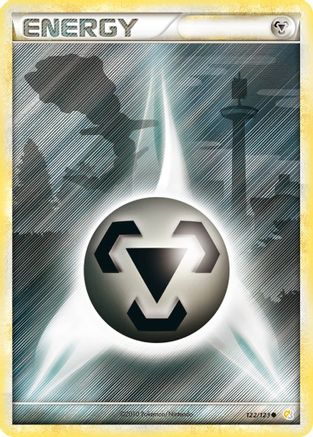 Metal Energy (Basic) 122  HeartGold SoulSilver - Common
