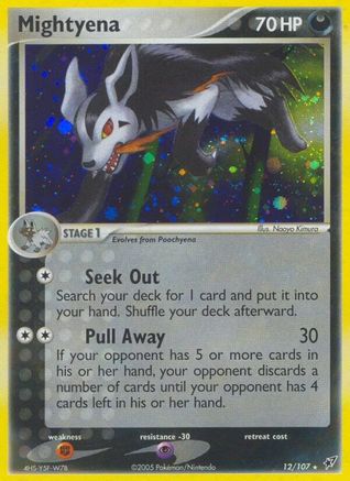 Mightyena  Deoxys - Holo Rare