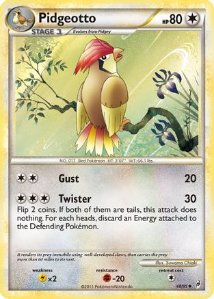 Pidgeotto  Call of Legends - Uncommon