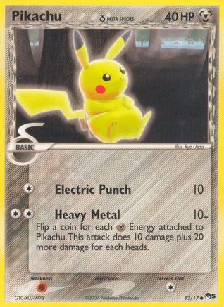 Pikachu (Delta Species) 013/017  POP Series 5 - Common