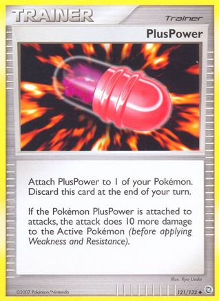PlusPower  - Reverse Holofoil Secret Wonders - Uncommon