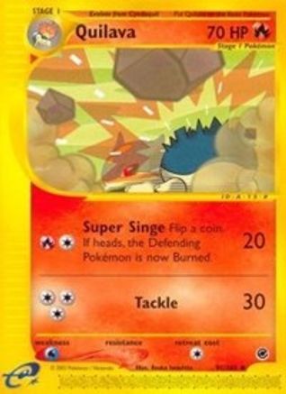 Quilava/165  - Reverse Holofoil Expedition - Uncommon