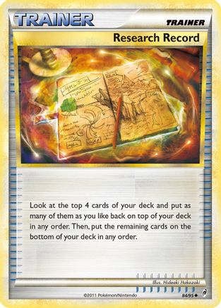 Research Record  Call of Legends - Uncommon