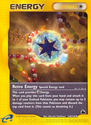 Retro Energy  - Reverse Holofoil Skyridge - Uncommon