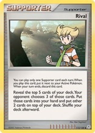 Rival  Diamond and Pearl - Uncommon