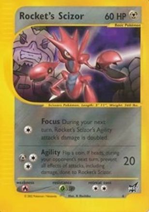 Rocket's Scizor - 4  Best of Promos - Promo