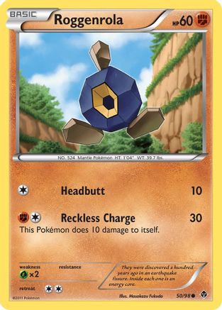 Roggenrola (50)  Emerging Powers - Common