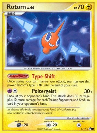 Rotom  - Holofoil POP Series 9 - Rare