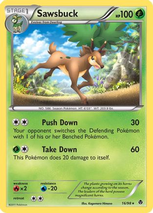 Sawsbuck  Emerging Powers - Rare