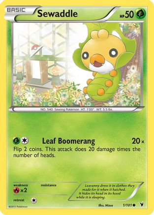 Sewaddle  Noble Victories - Common