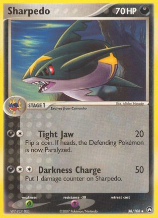 Sharpedo  Power Keepers - Uncommon