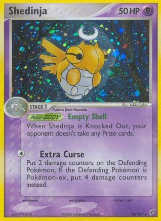 Shedinja  Deoxys - Holo Rare