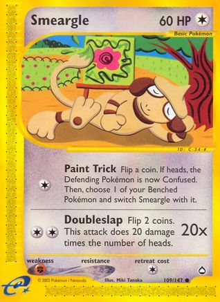 Smeargle  Aquapolis - Common