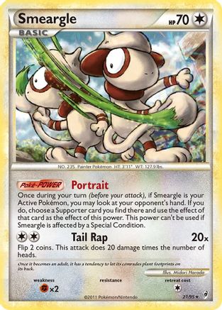 Smeargle  - Holofoil Call of Legends - Holo Rare