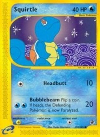 Squirtle (132) (132) 132  Expedition - Common