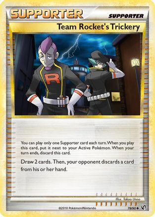 Team Rocket's Trickery 078/90  Undaunted - Uncommon