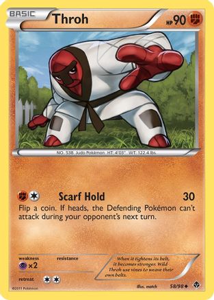 Throh  - Reverse Holofoil Emerging Powers - Uncommon