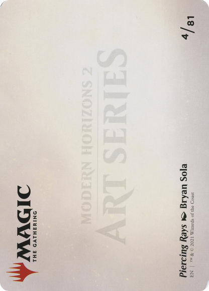 Piercing Rays // Piercing Rays (AMH2-004) - Modern Horizons 2 Art Series (Borderless)