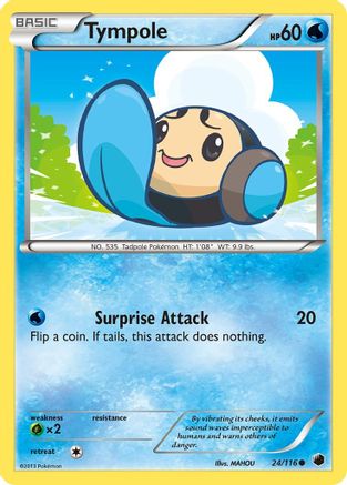 Tympole  - Reverse Holofoil Plasma Freeze - Common