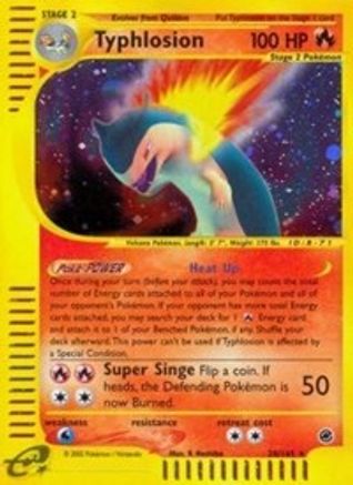 Typhlosion (28)  - Reverse Holofoil Expedition - Holo Rare