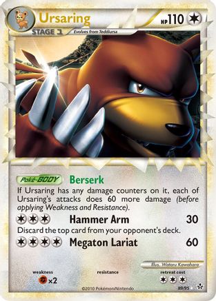 Ursaring (Prime)  - Holofoil Unleashed - Ultra Rare