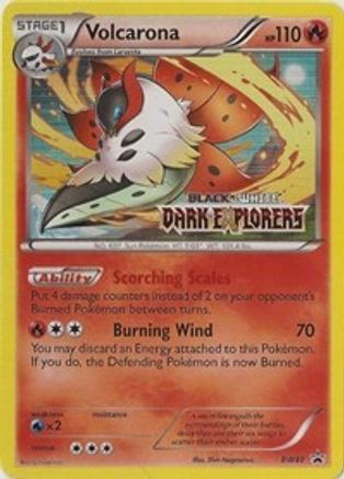Volcarona - BW40 (Prerelease)  - Holofoil Black and White Promos - Promo