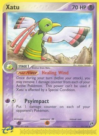 Xatu  - Reverse Holofoil Sandstorm - Uncommon
