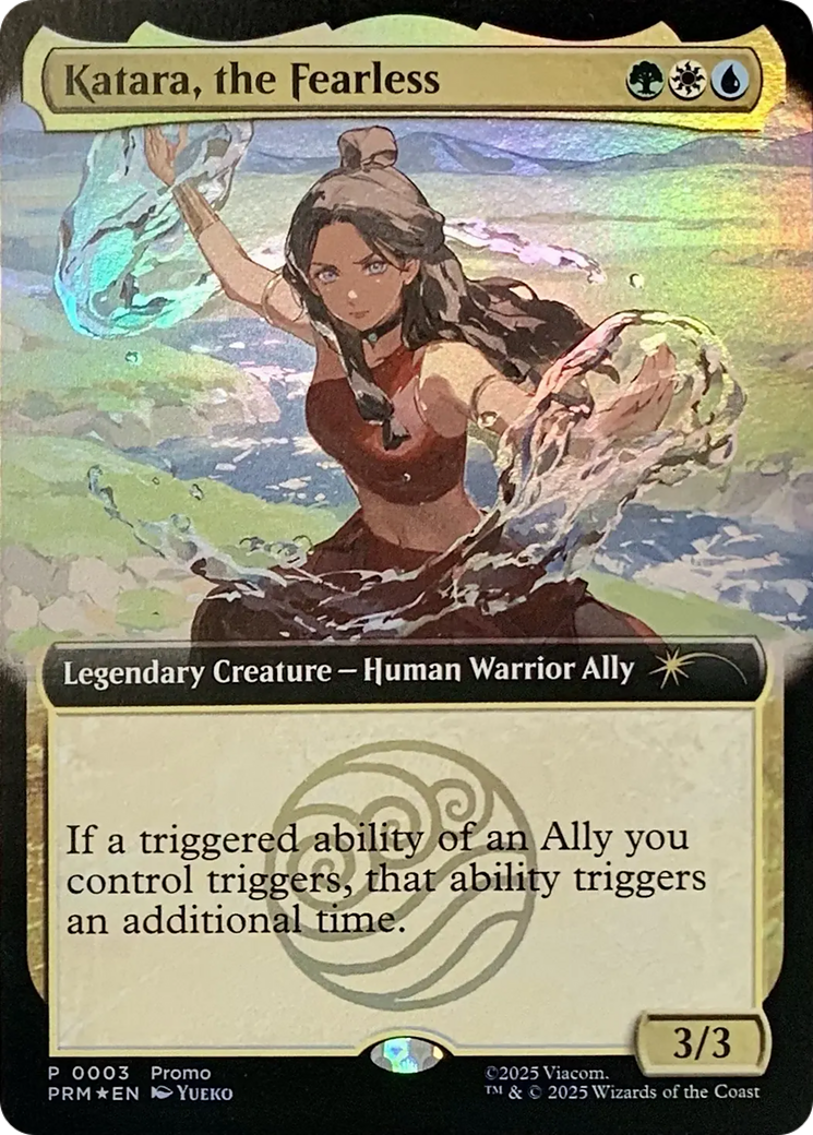 Katara, the Fearless (Extended Art) [Media Promos]