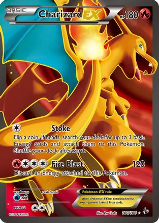 Charizard EX (100 Full Art) (100 Full Art) 100  - Holofoil XY  Flashfire - Ultra Rare