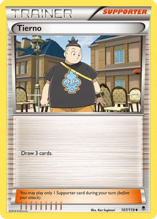 Tierno  XY  Phantom Forces - Uncommon