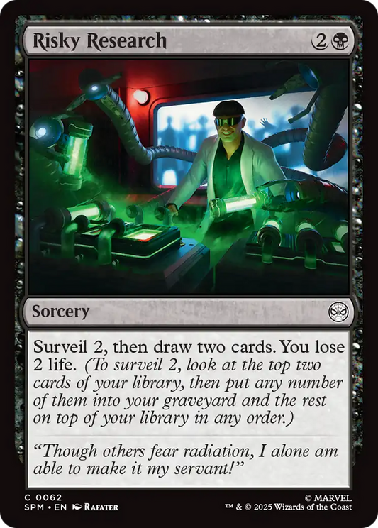 Risky Research [Marvel's Spider-Man]