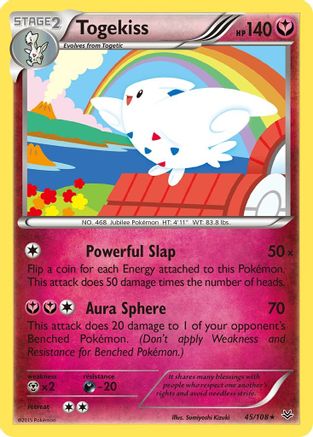 Togekiss (45) (45) 045  XY  Roaring Skies - Rare