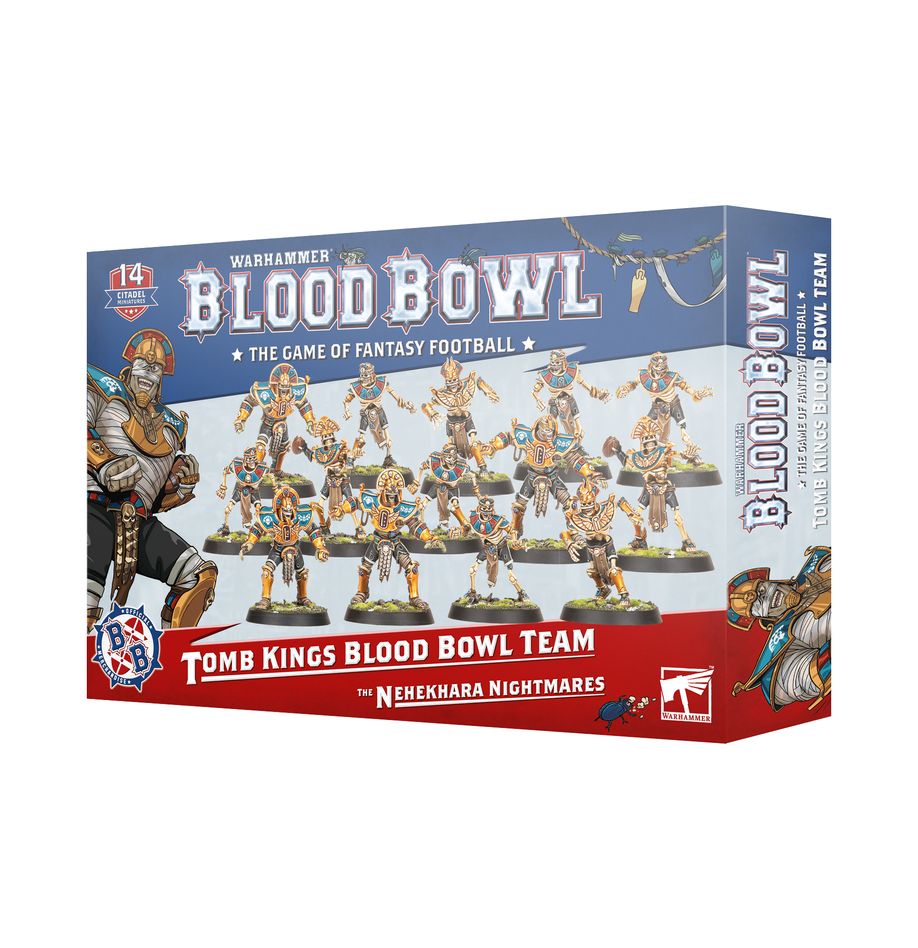 Bloodbowl: Tomb Kings Blood Bowl Team | The Nehekhara Nightmares