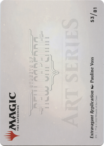 Extravagant Replication // Extravagant Replication (ASNC-053) - New Capenna Art Series (Borderless)