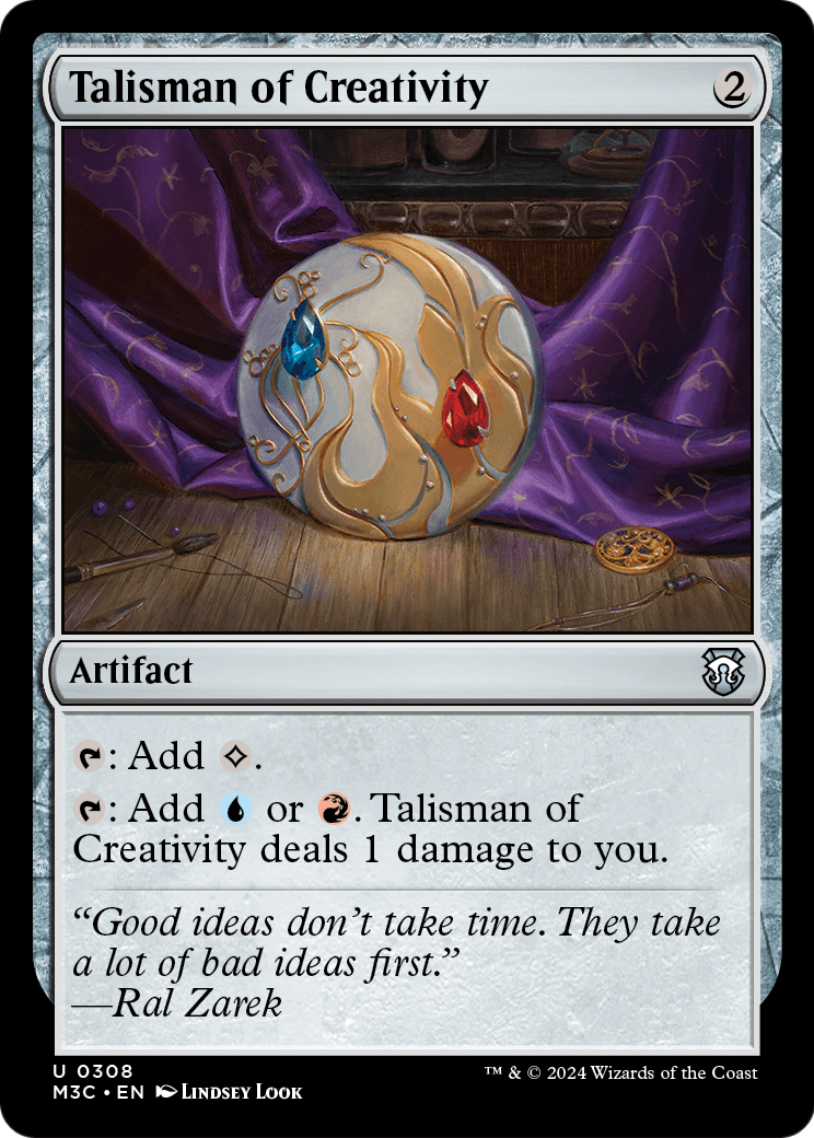 Talisman of Creativity [Modern Horizons 3 Commander]