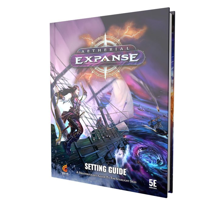 Aetherial Expanse: Setting Guide [Hardcover Book] 5E 2014 (Copy)