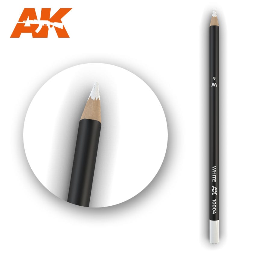 AK 10004 - White Weathering Pencil