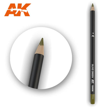 AK 10006 - Olive Green Weathering Pencil